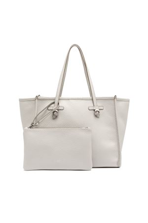 Shopping Marcella in pelle bubble double bianca GIANNI CHIARINI | BS9330BBL211